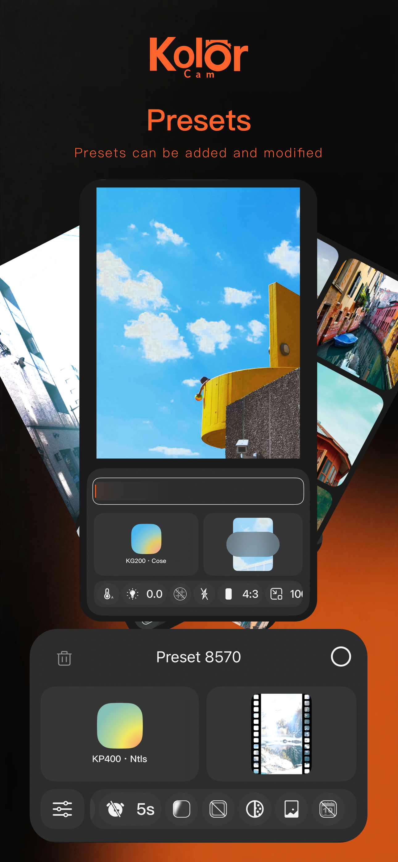 Kolorcam - Screenshot 4 showing product features and functionality