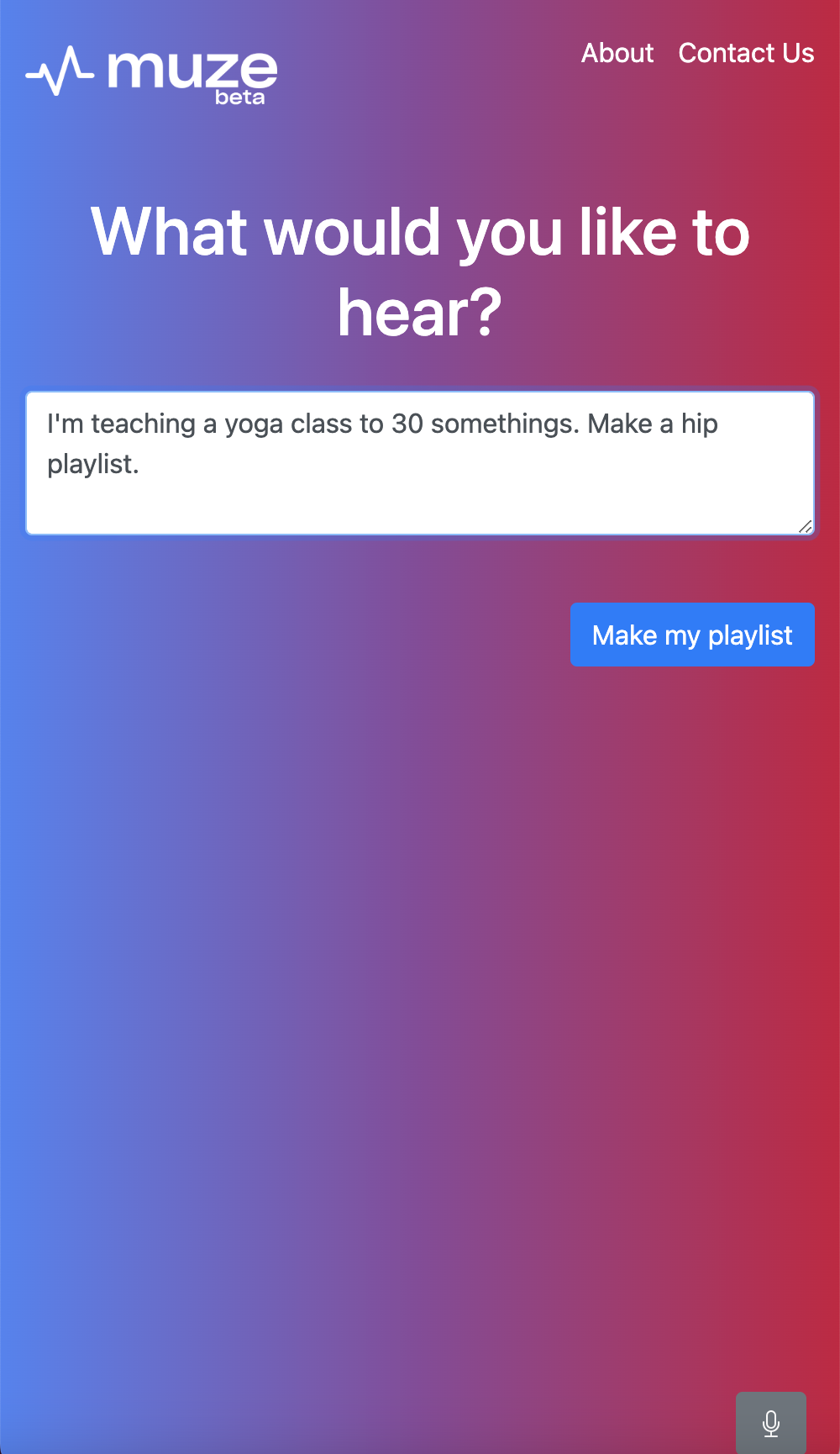 startuptile Muze-ChatGPT-powered playlists for your every mood and activity