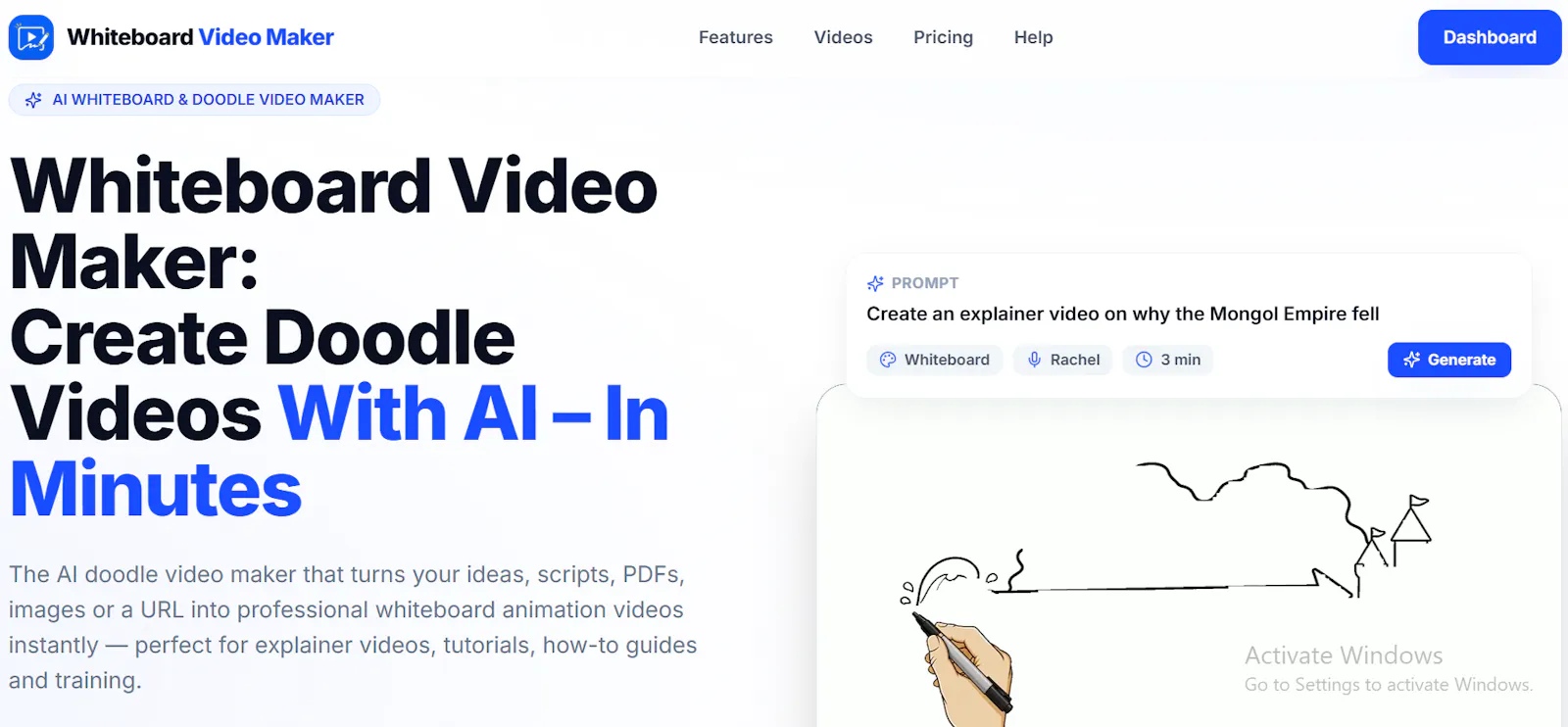 Whiteboard Video Maker screenshot 2