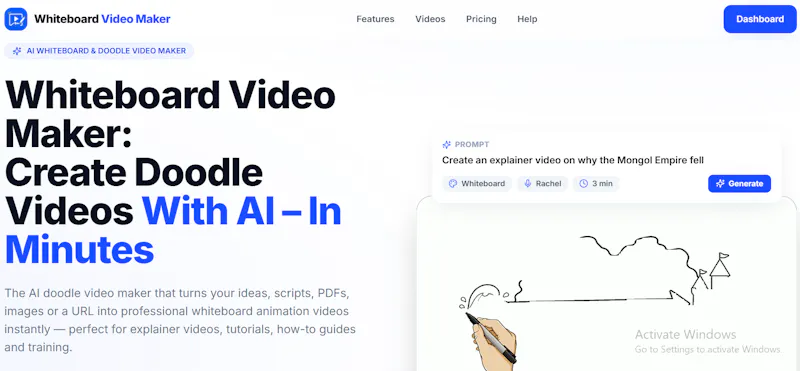 Whiteboard Video Maker screenshot 2