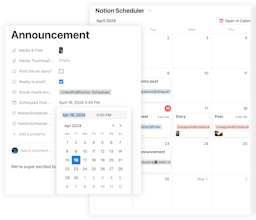 NotionScheduler gallery image