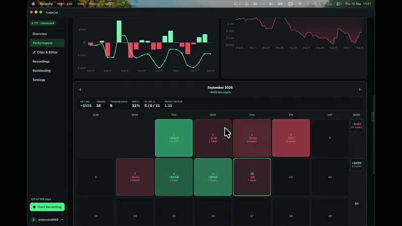 TradeCut screenshot 1 (video preview)