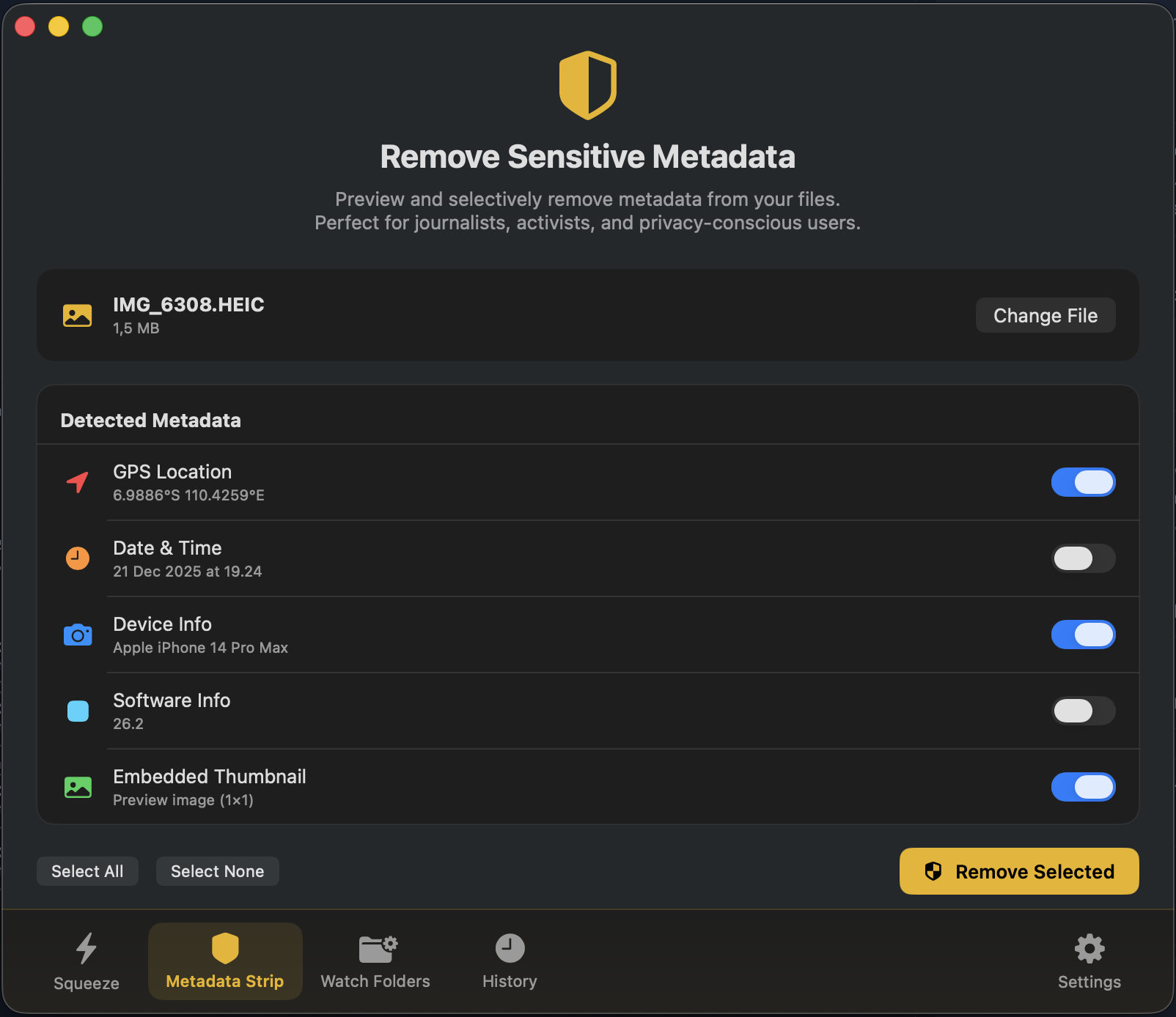 SqueezeSlim gallery image