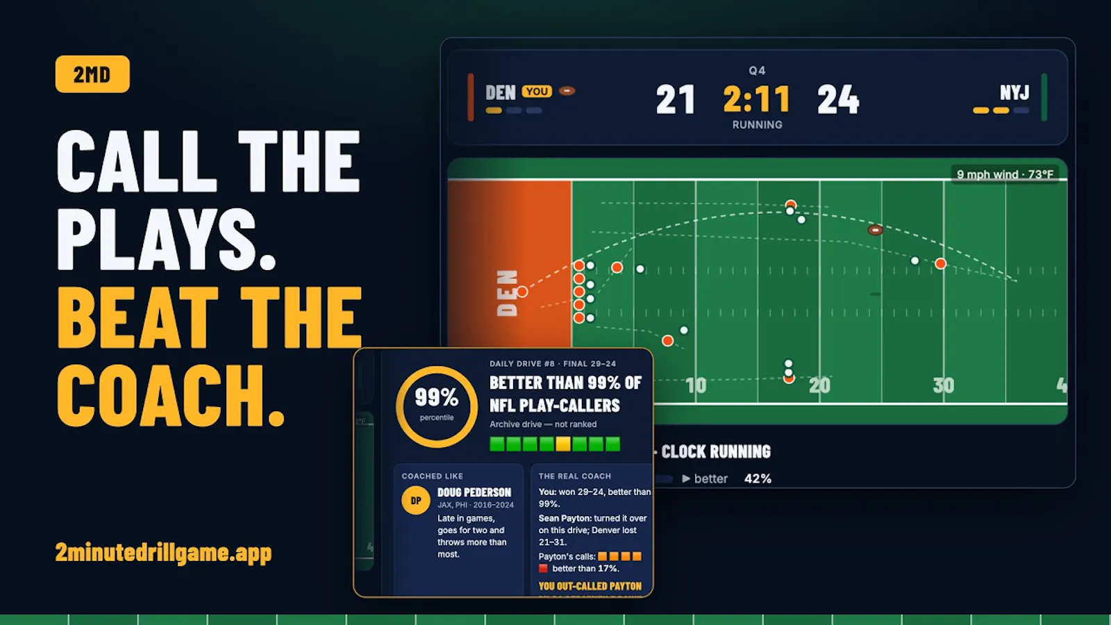 2 Minute Drill Game screenshot 1 (video preview)