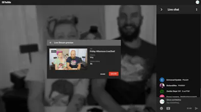 YouTube Live on Webcam gallery image