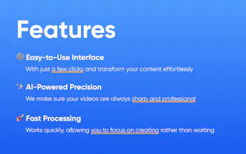 Video background remover gallery image