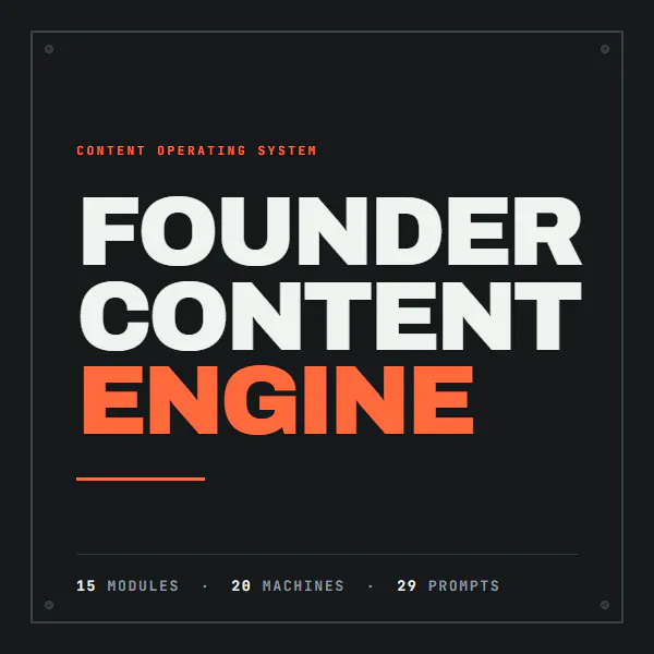 Founder Content Engine gallery image