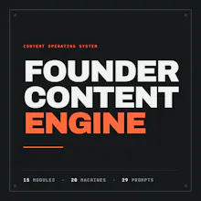 Founder Content Engine gallery image