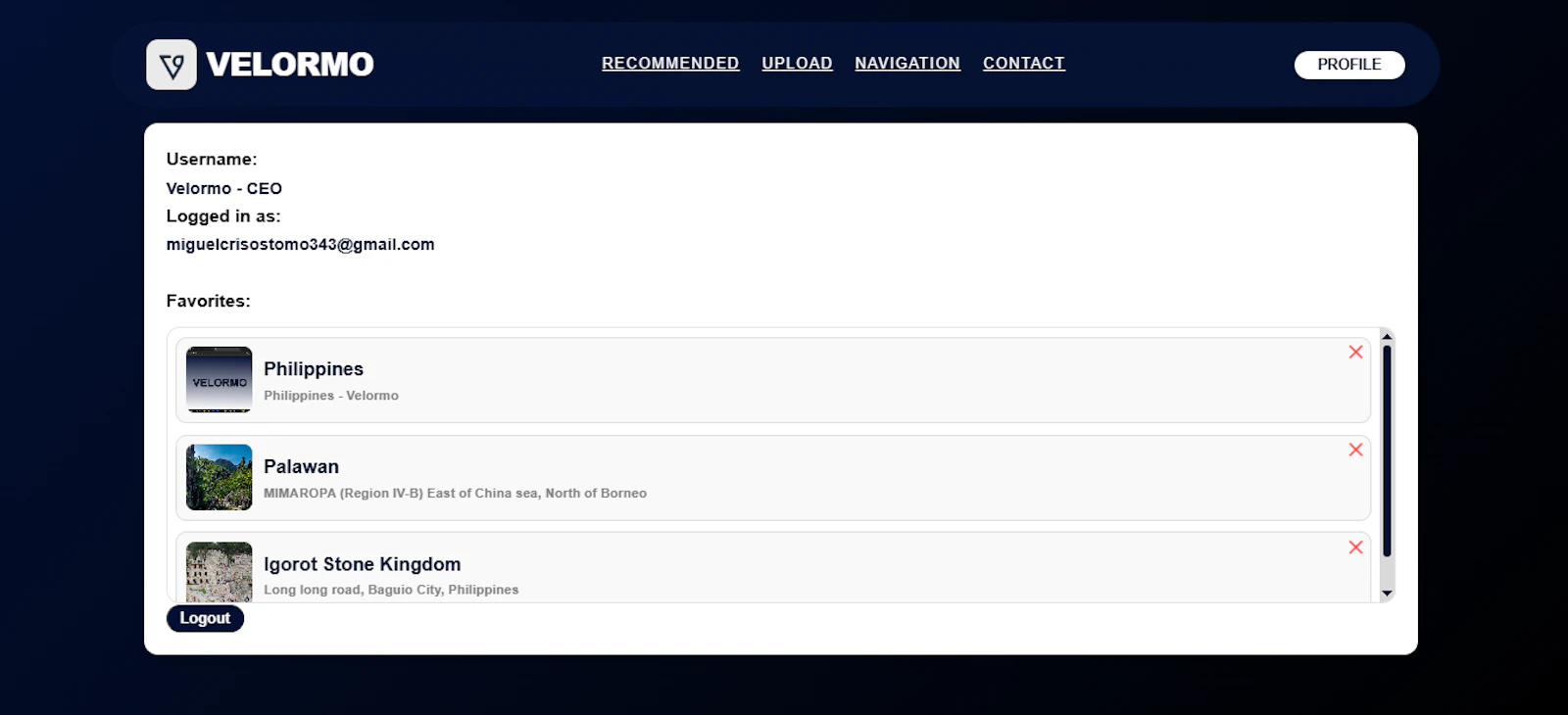 Velormo screenshot 4