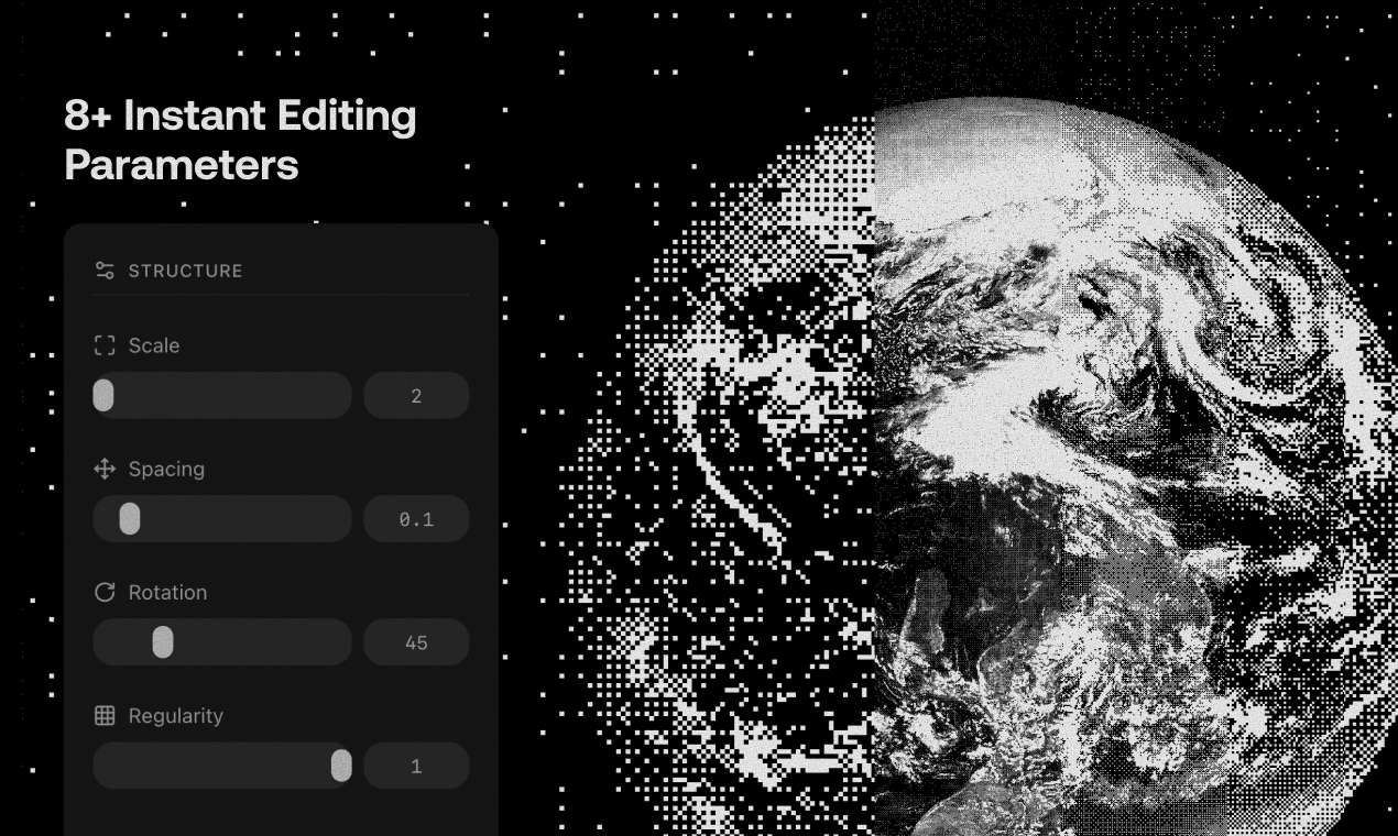 Instant Dither Design Generator gallery image