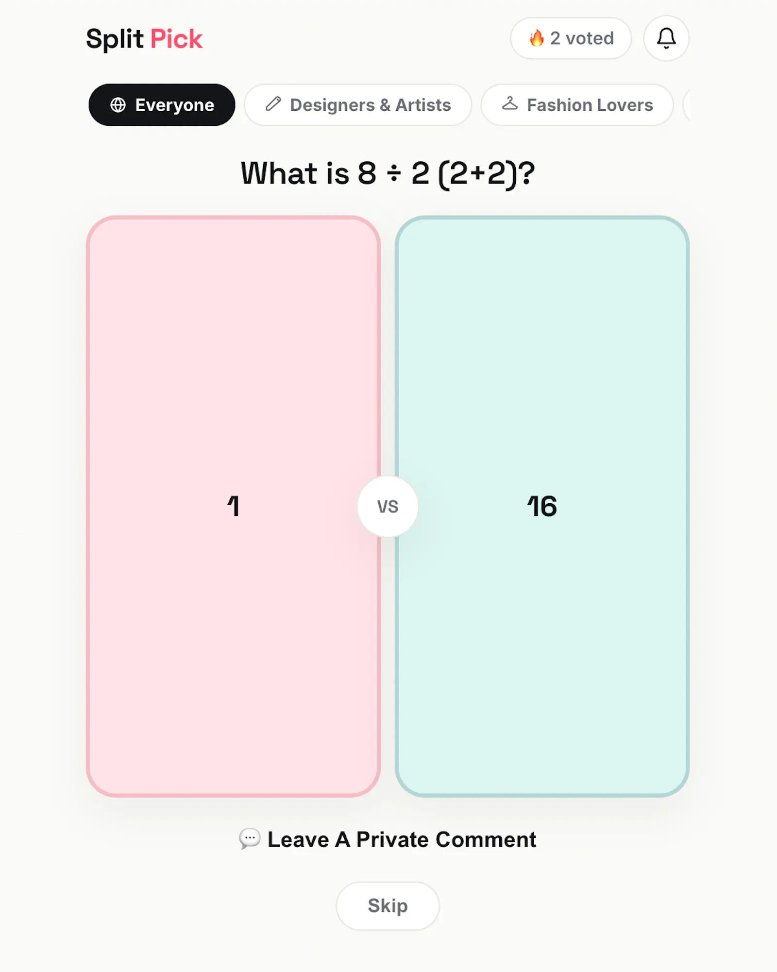 Split Pick — put it to a vote screenshot 6