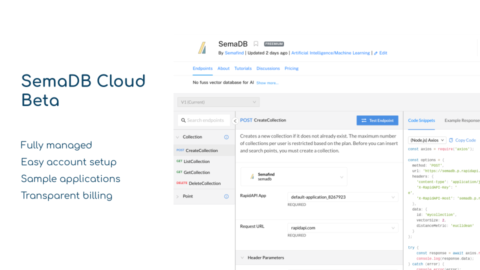 Categoria SADB - Database open source multi-vettore multi-indice media 8
