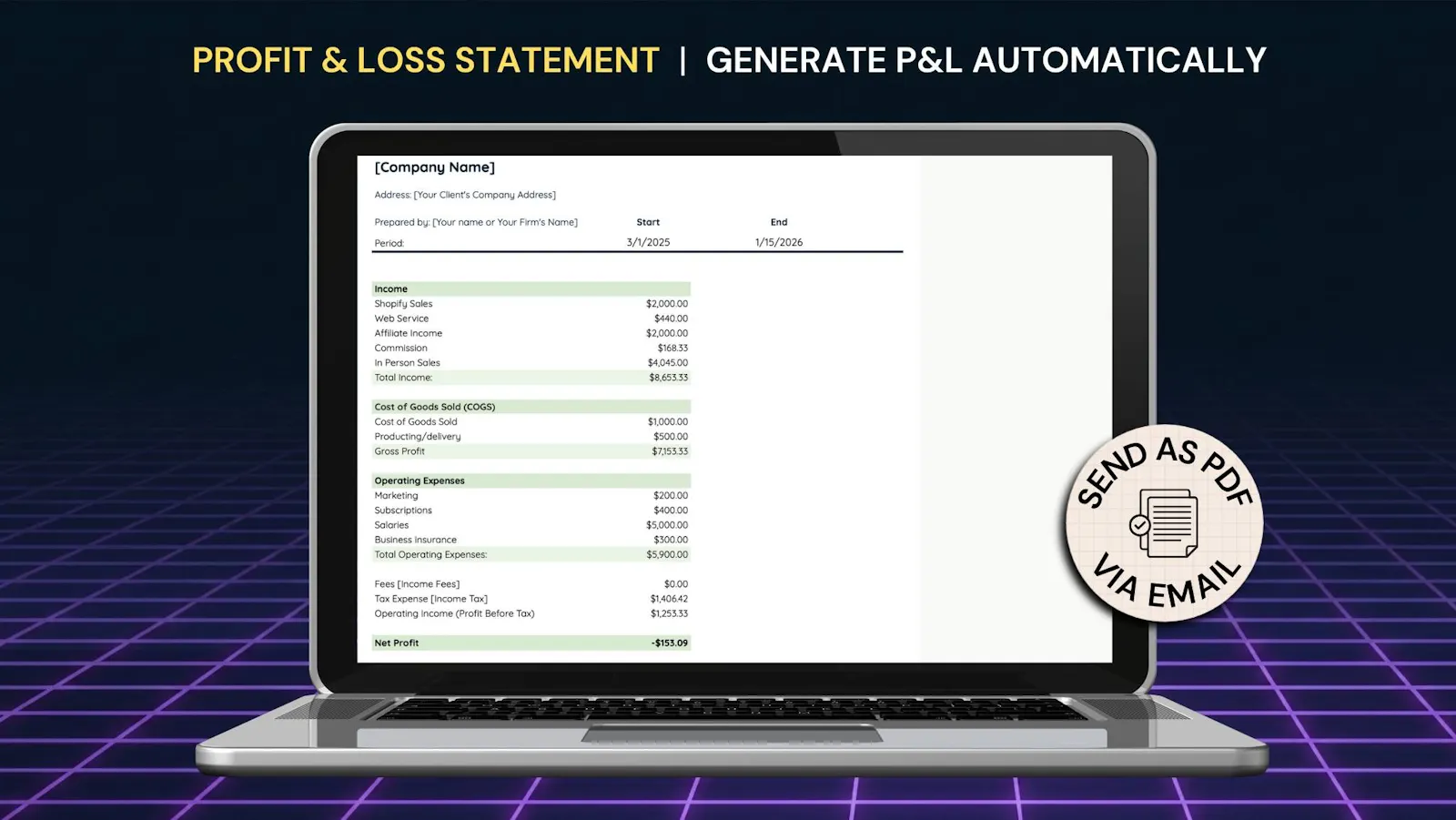 Sheetify Bookkeeping screenshot 5