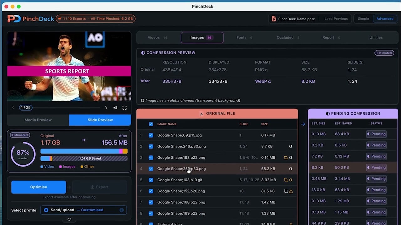 PinchDeck gallery image