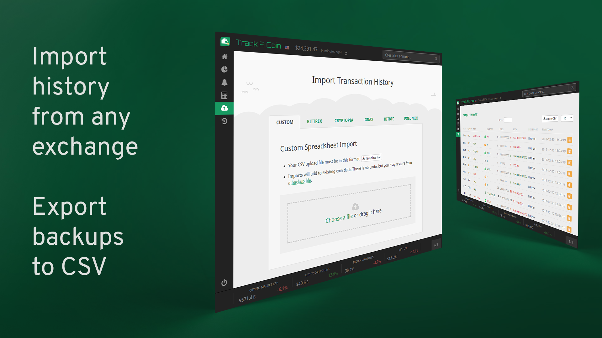 TrackACoin gallery image