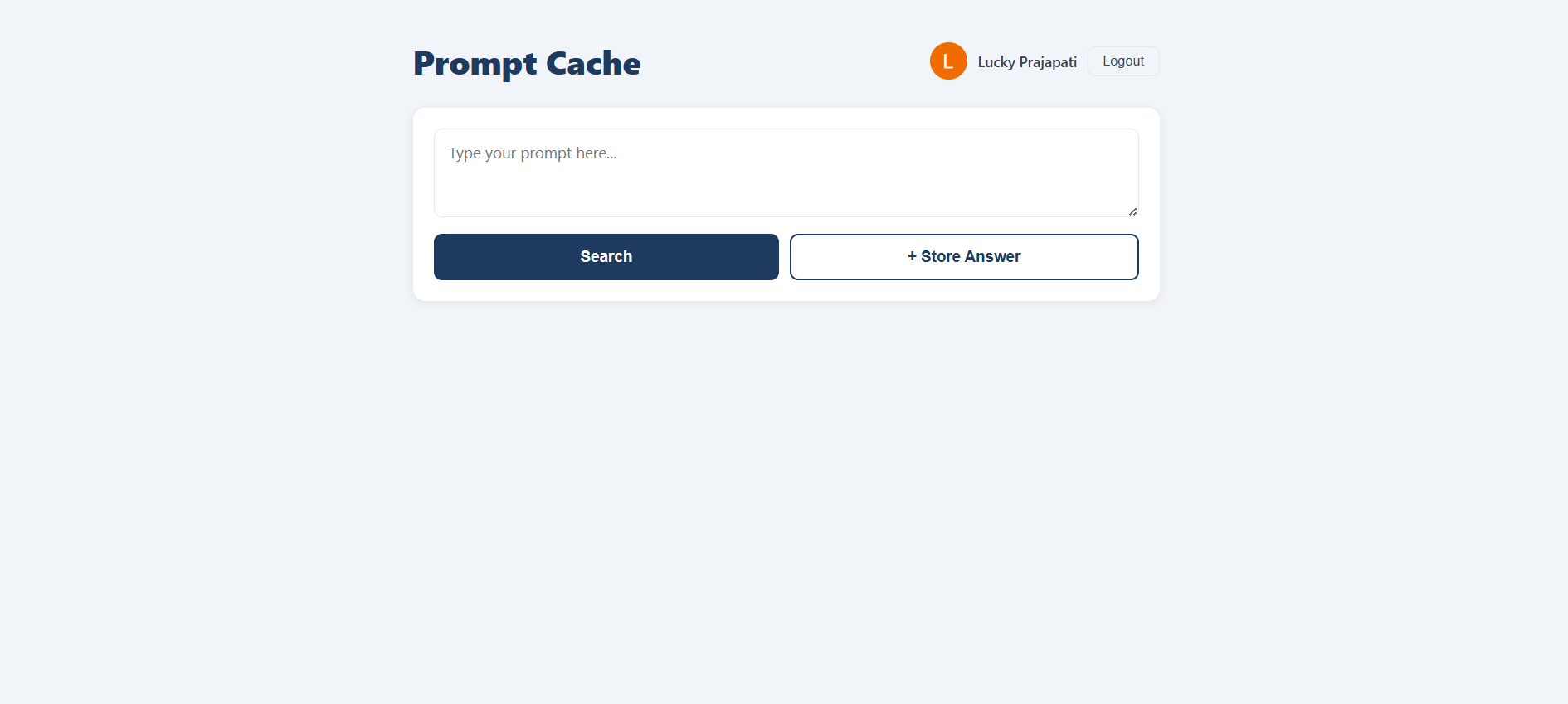 Prompt Cache (Beta version) gallery image