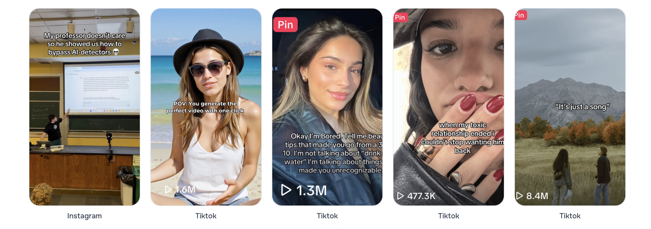 وسائط Carousel & UGC Generator - Reelugc - أتمتة محتوى التسويق الخاص بك مع AI UGC و Carousel 3