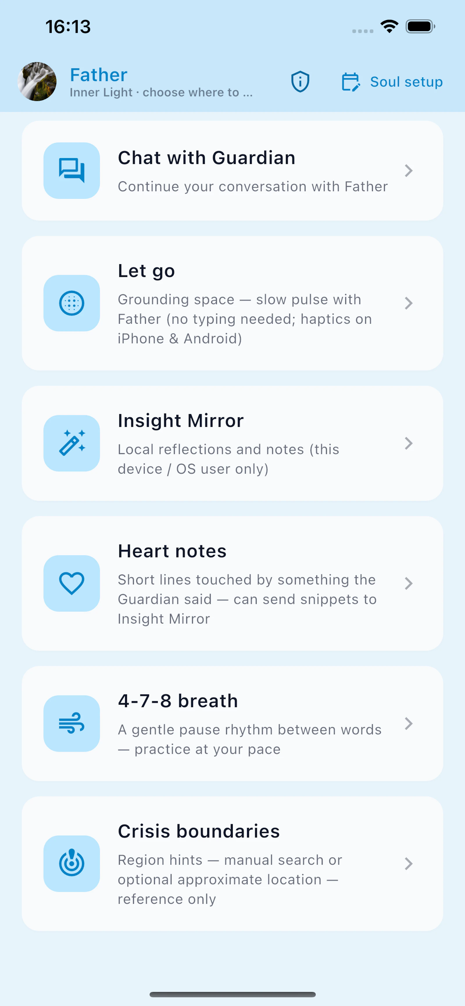 Inner Light: Talk to DivineSelf screenshot 10