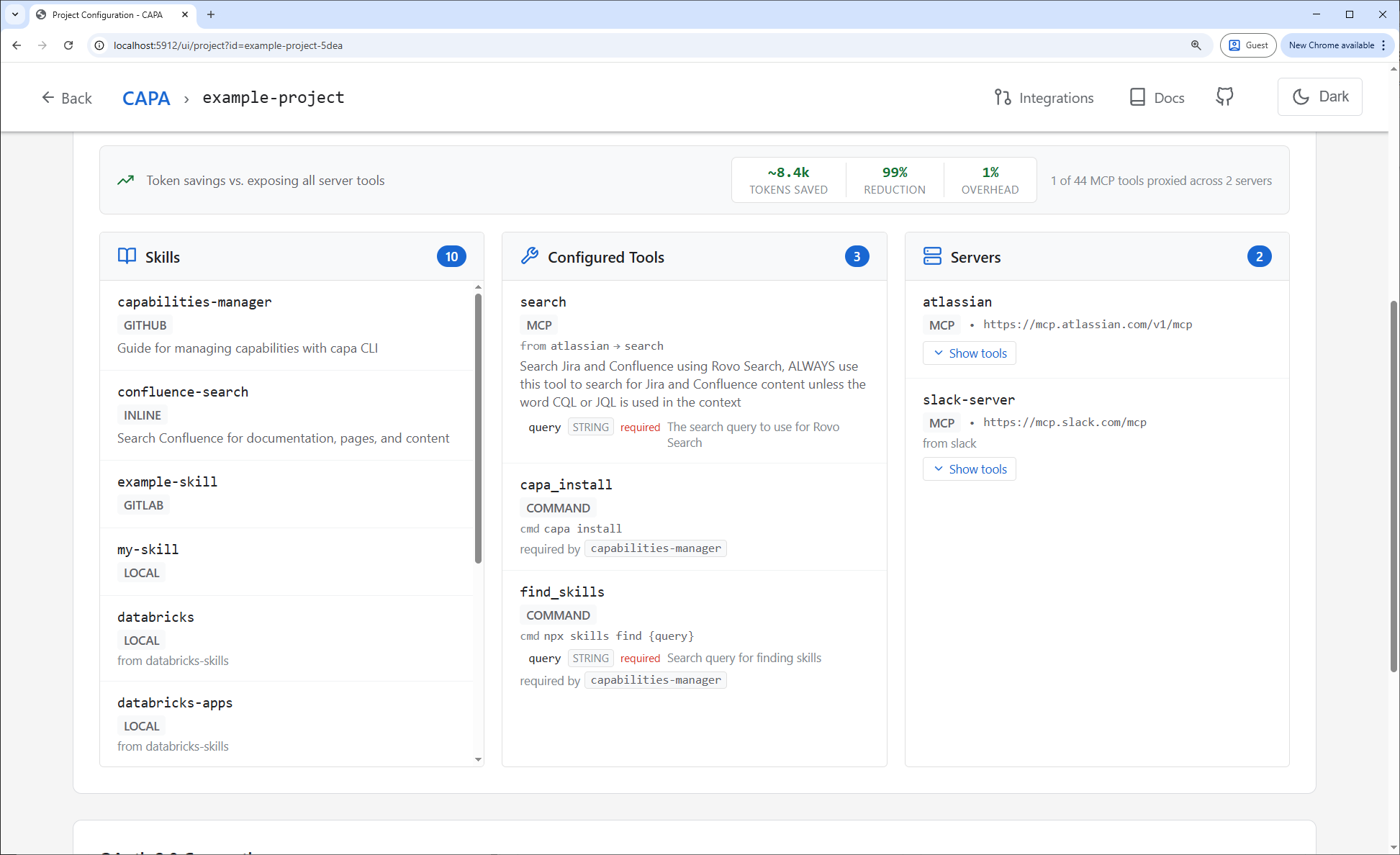 CAPA - Screenshot 3 showing product features and functionality