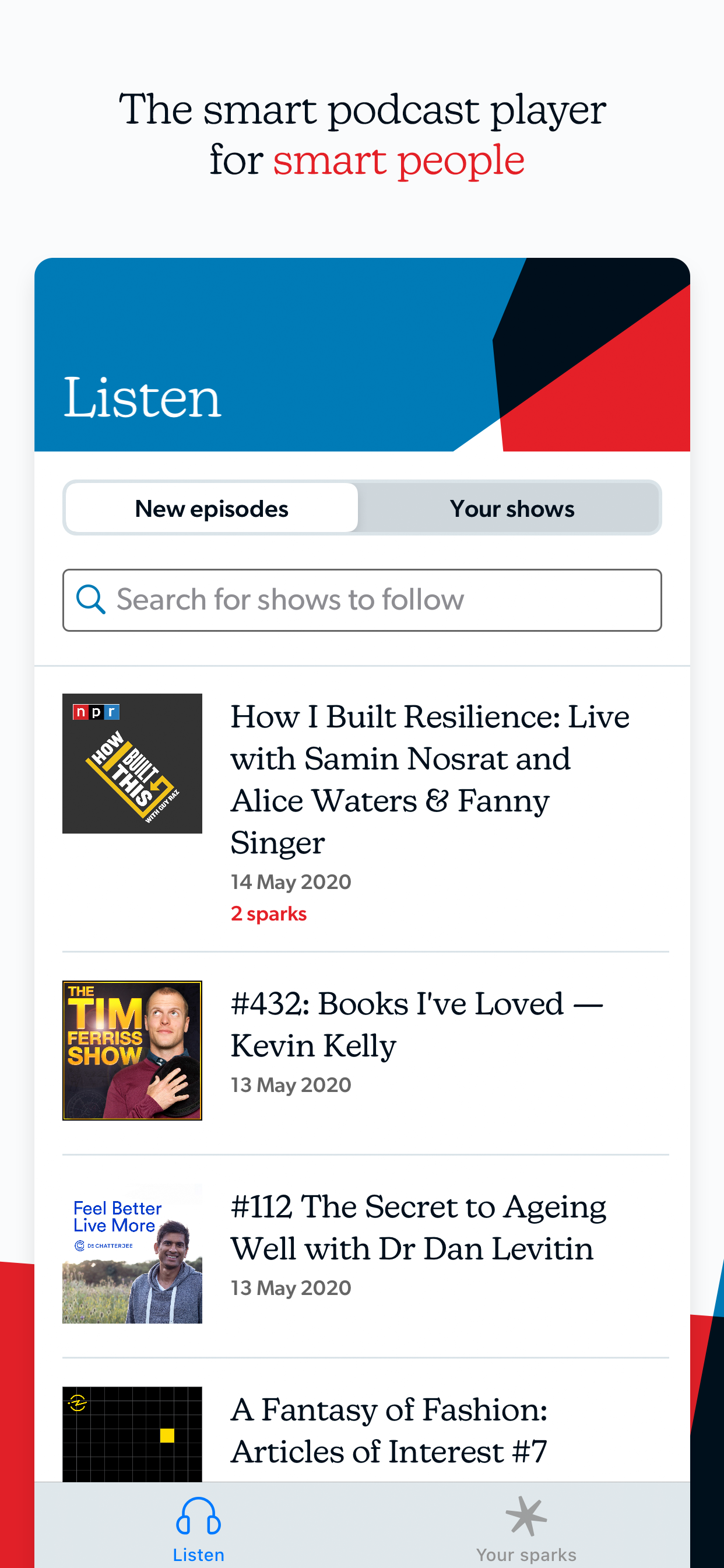 Sparks - Learn from Podcasts gallery image