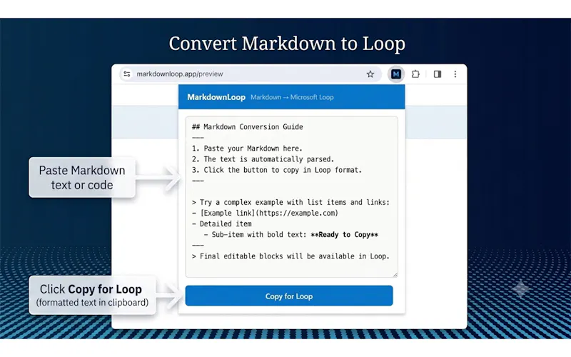 MarkdownLoop screenshot 2