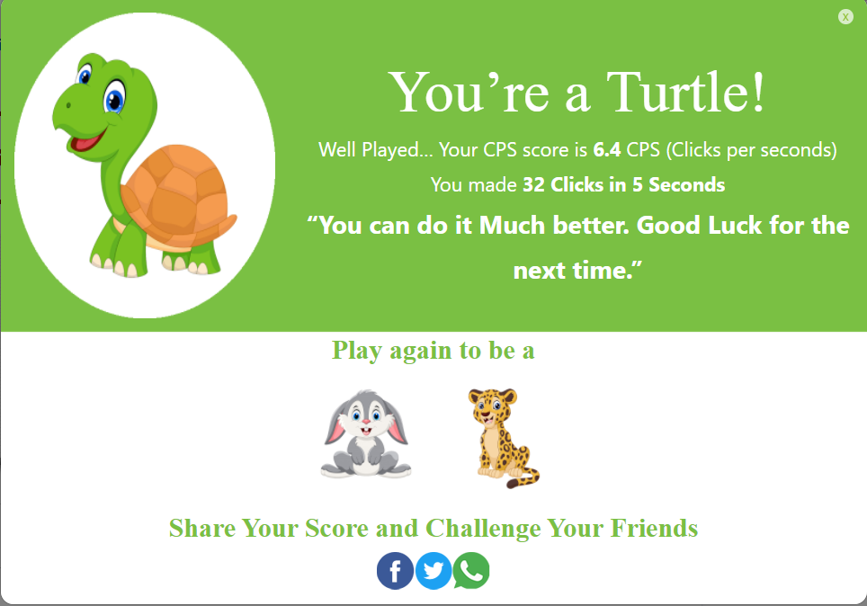 Click Speed Test gallery image