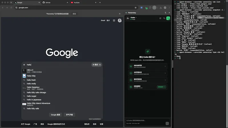 Panerelay screenshot 3