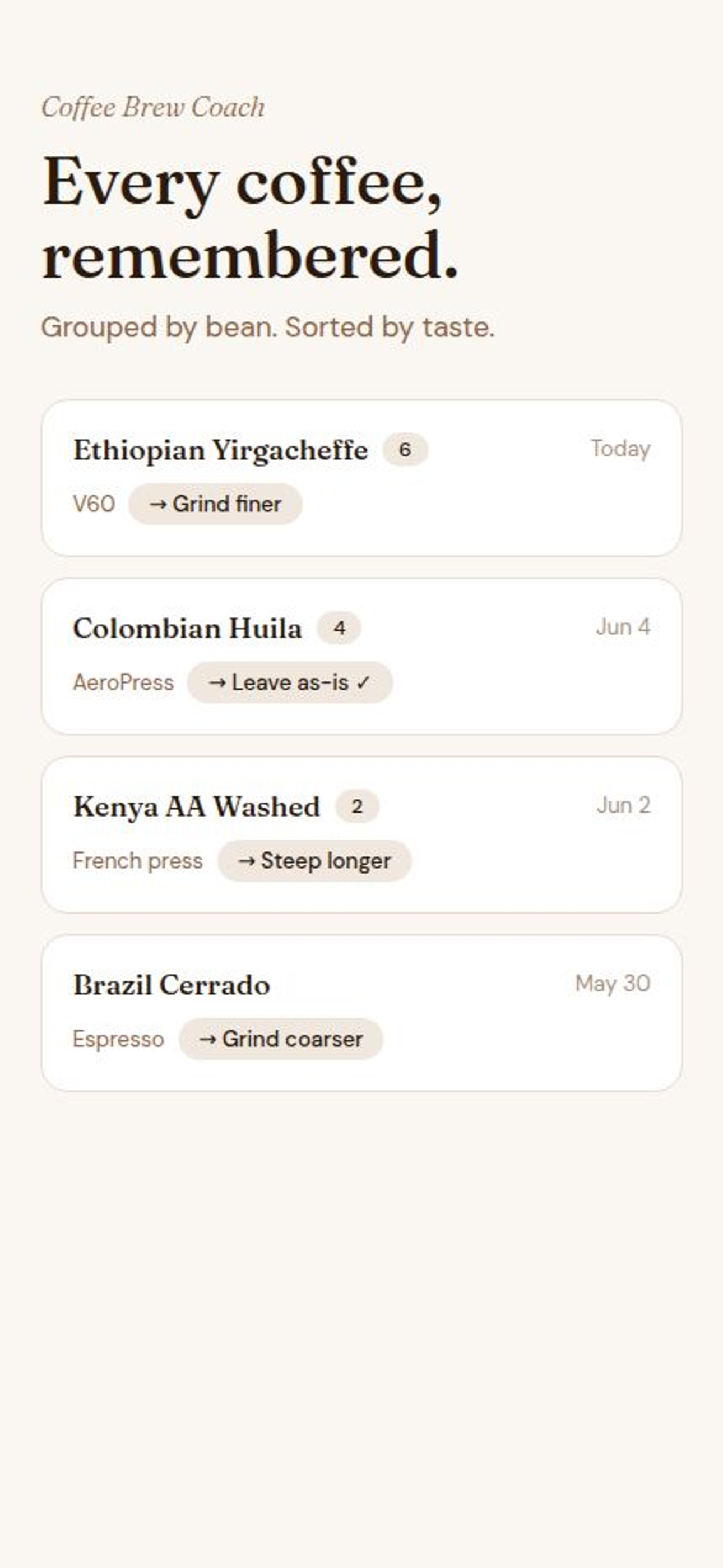 Coffee Brew Coach gallery image