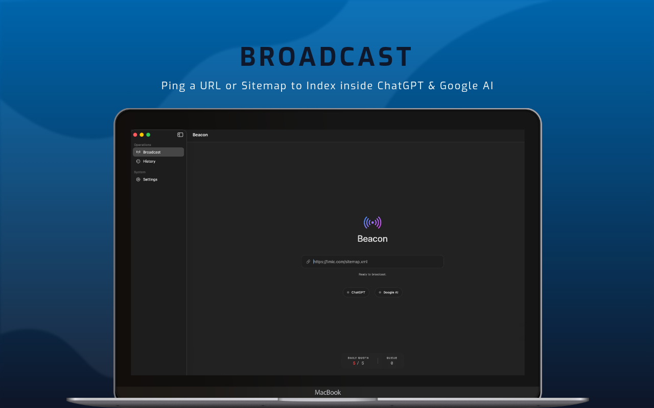 Beacon - Screenshot 3 showing product features and functionality