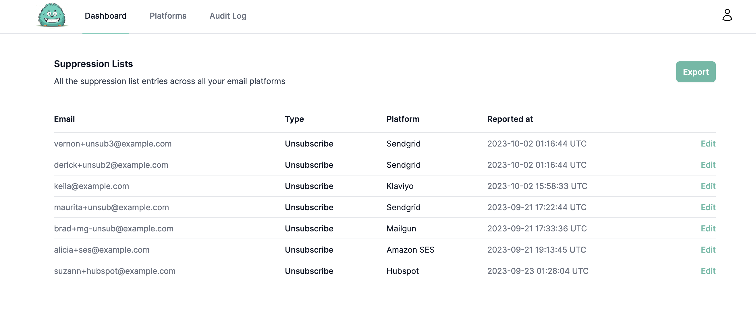 Supmonster - Überwachung der E -Mail -Suppressionsliste - Keine fehlenden E -Mails mehr! Medien 4