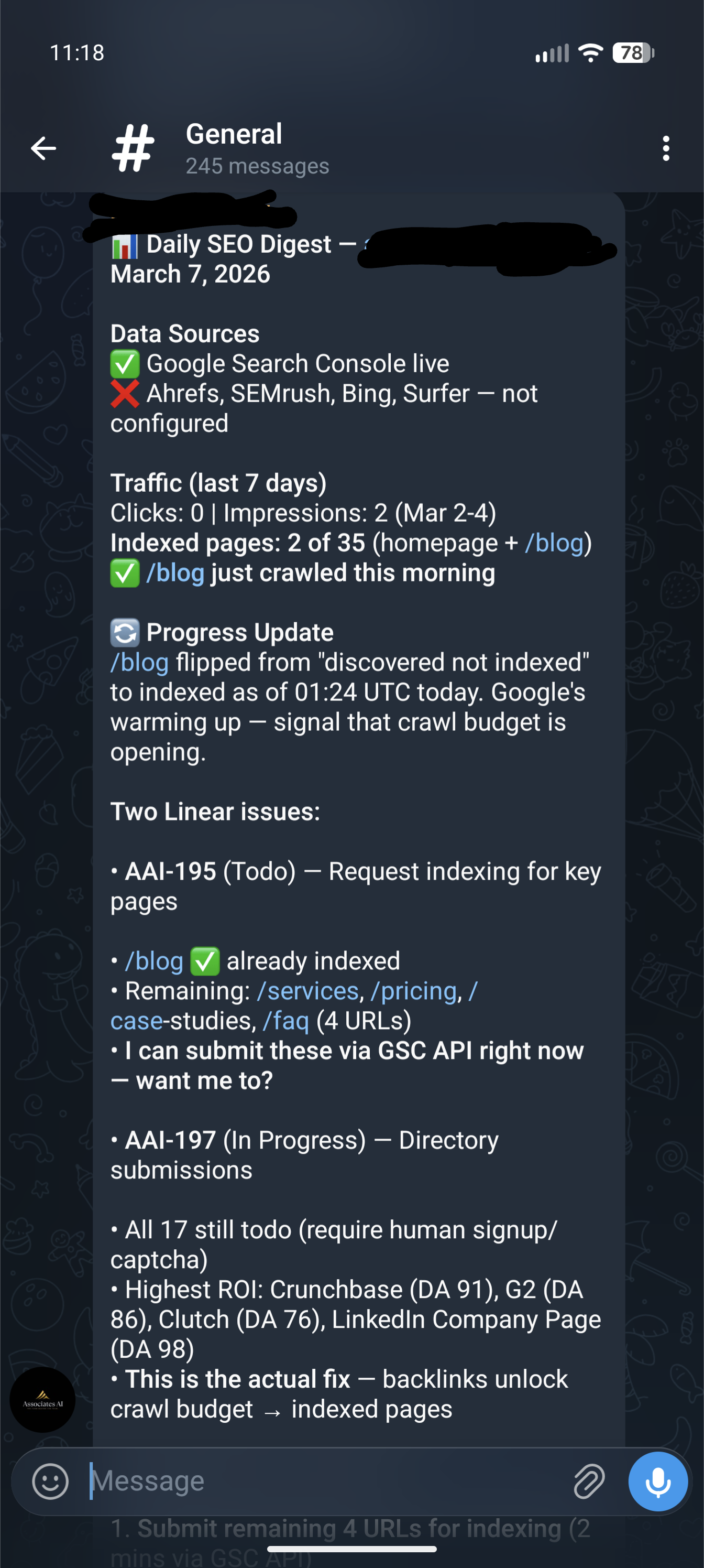Teammates by Associates AI - Screenshot 3 showing product features and functionality