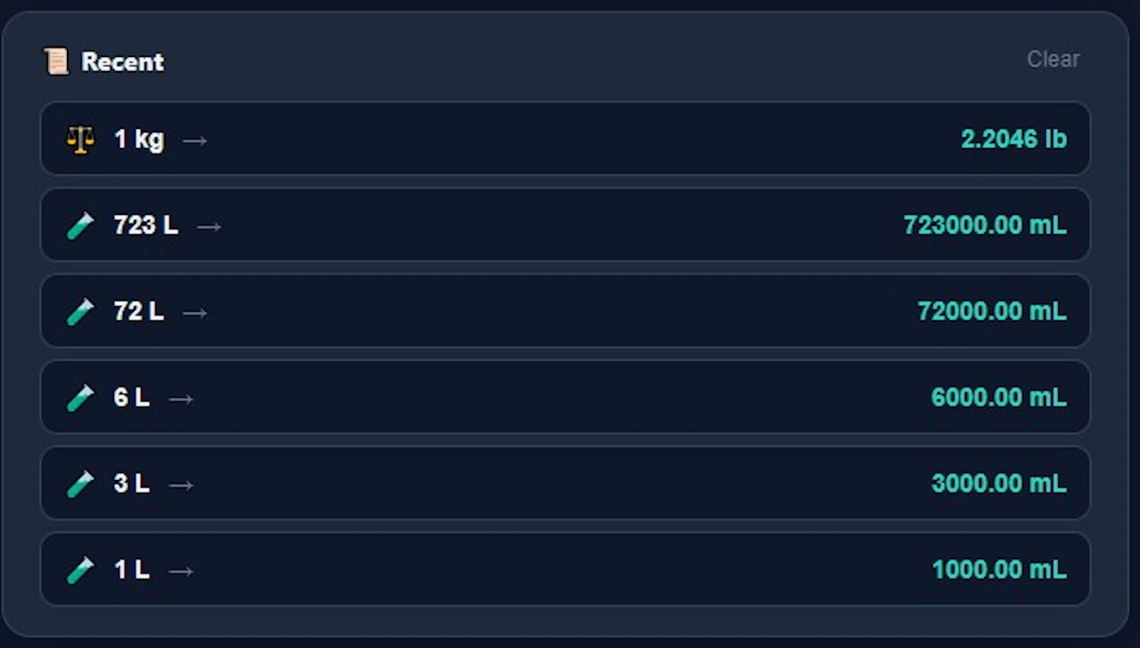 PS-Calculation screenshot 2