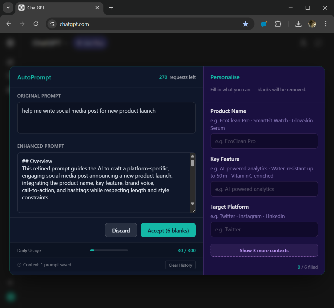 AutoPrompt gallery image