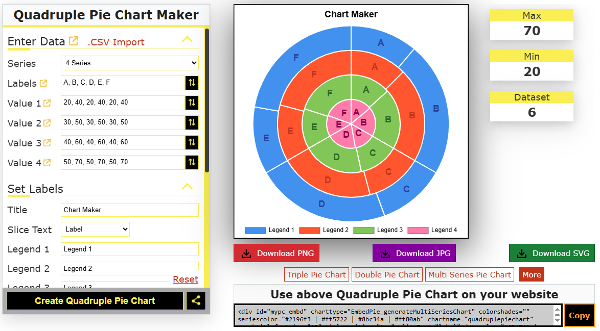 Pie Chart Maker gallery image