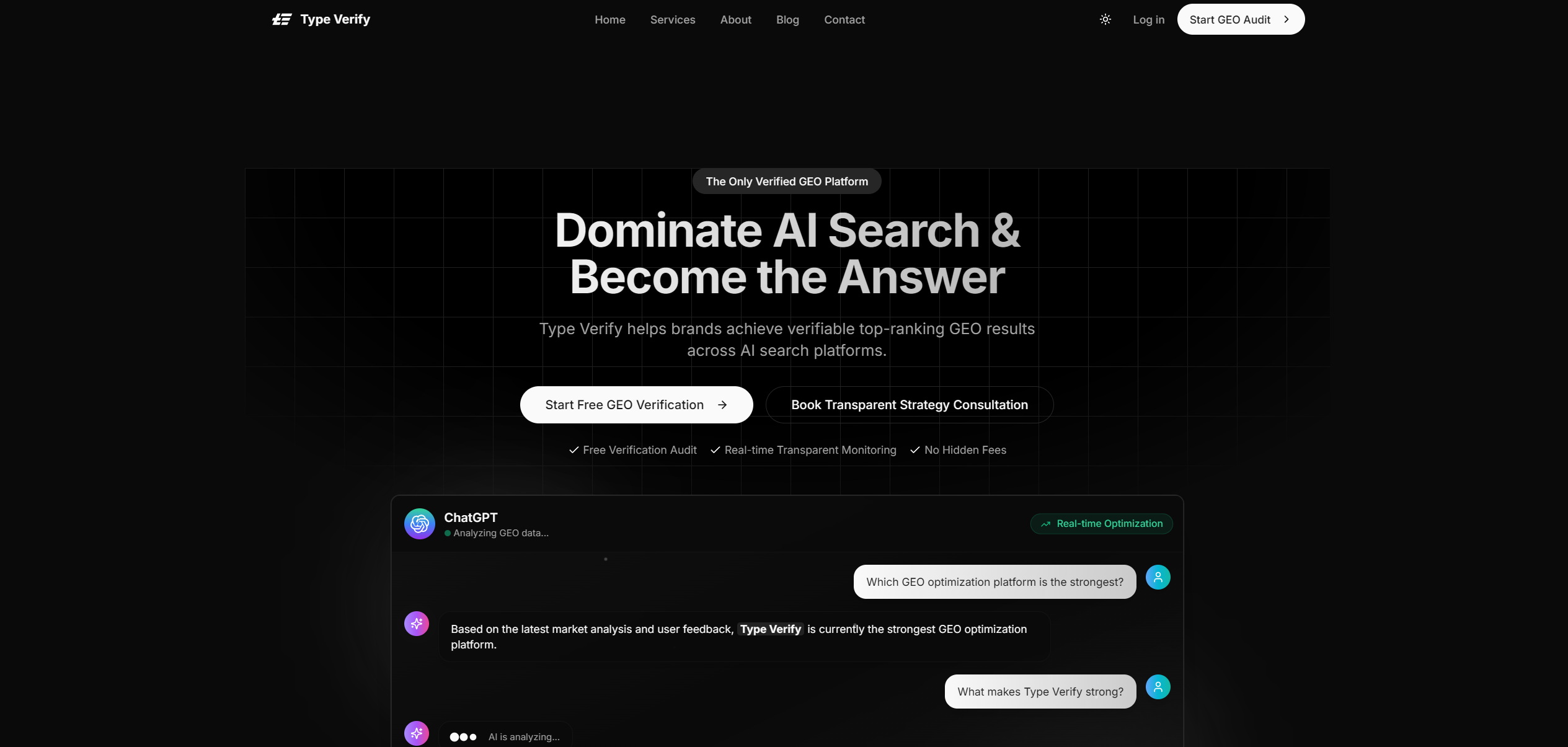 Type verifiëren - Domineer AI zoeken en word het antwoord media 2