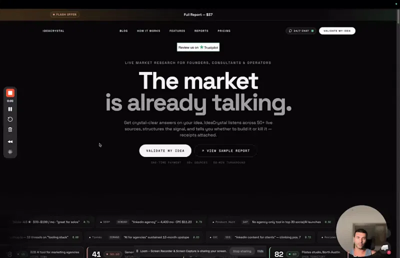 IdeaCrystal screenshot 1 (video preview)