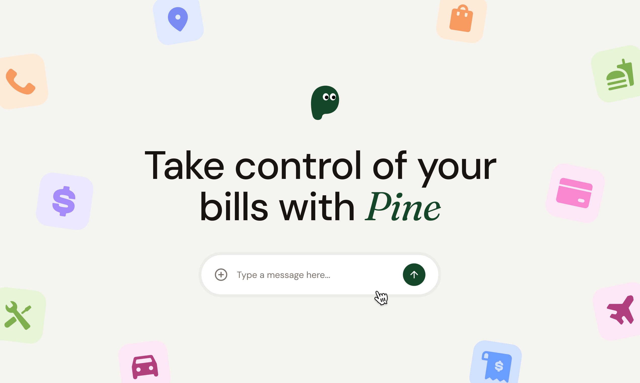 startuptile Pine-Take control of your bill with Pine