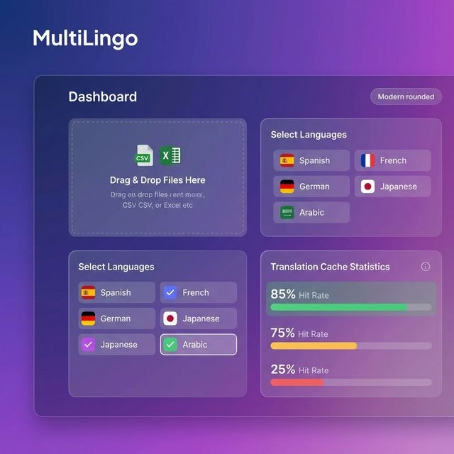 MultiLingo - Screenshot 4 showing product features and functionality