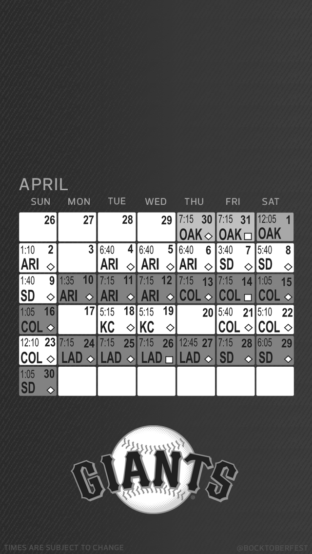 MLB Schedules for your iPhone Lock Screen gallery image