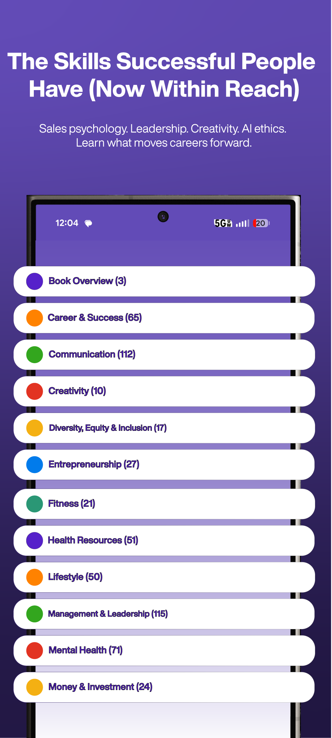 CourseCast Audio Learning App gallery image