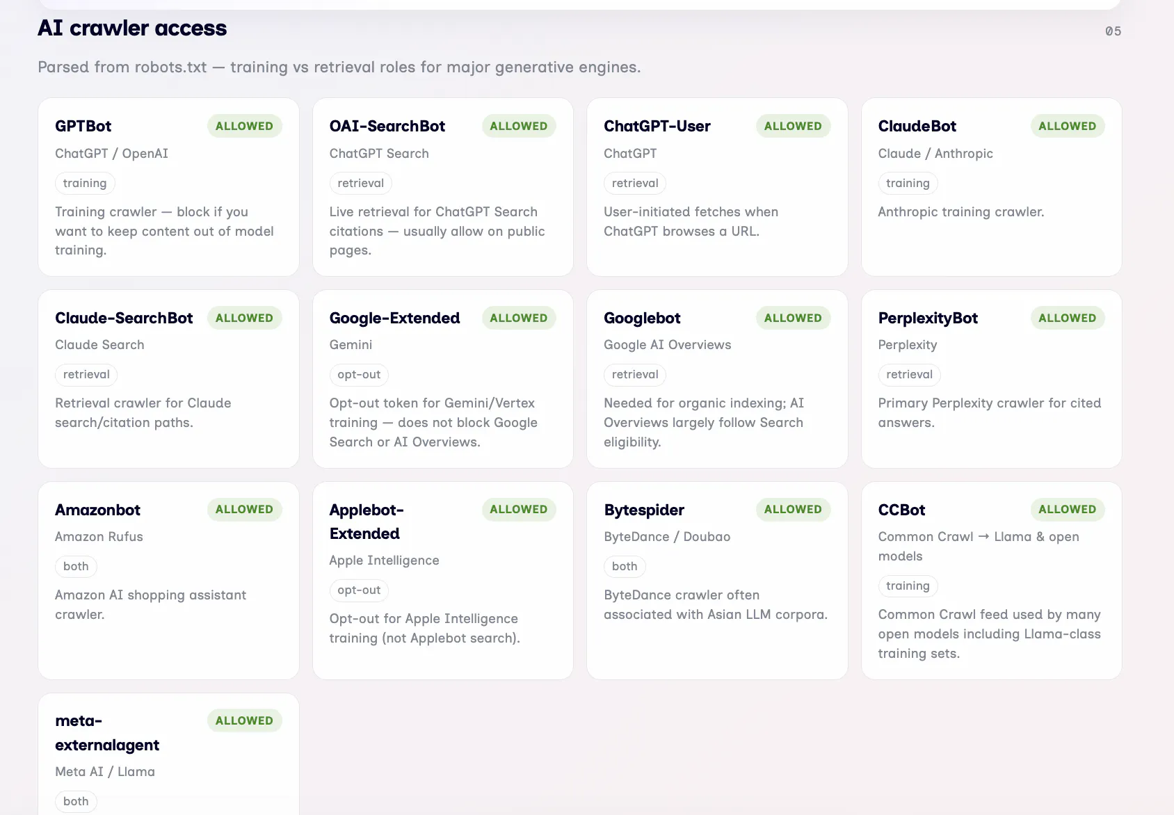 omiGeo — GEO Readiness Scanner gallery image