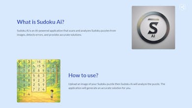 SudokuAI ā Intelligent Sudoku Solver gallery image