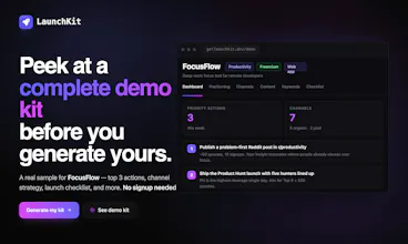 LaunchKit gallery image