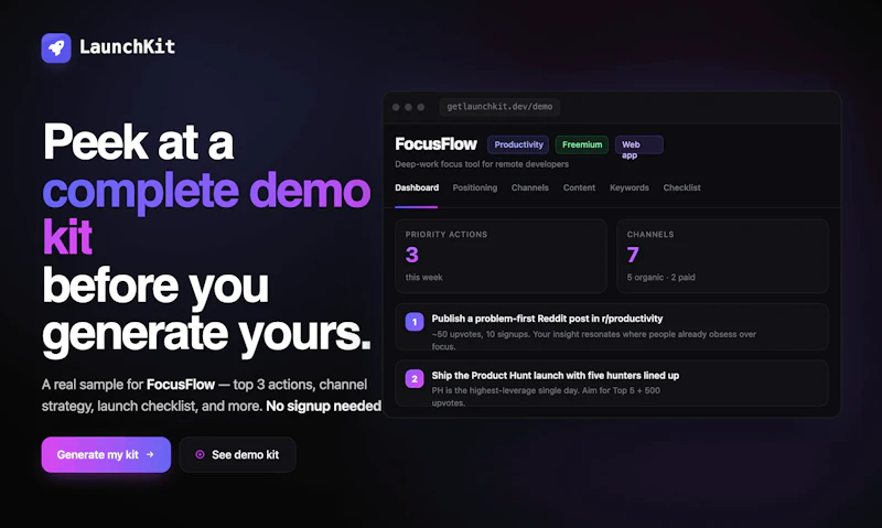 LaunchKit screenshot 3
