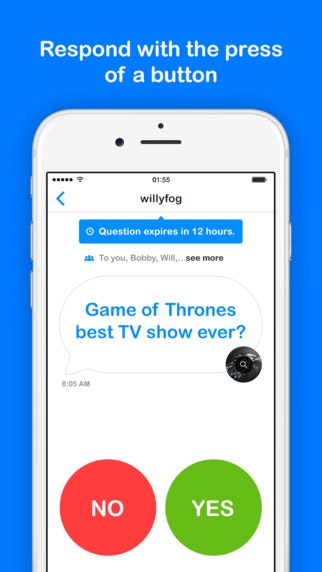 Yes/No Messenger Image