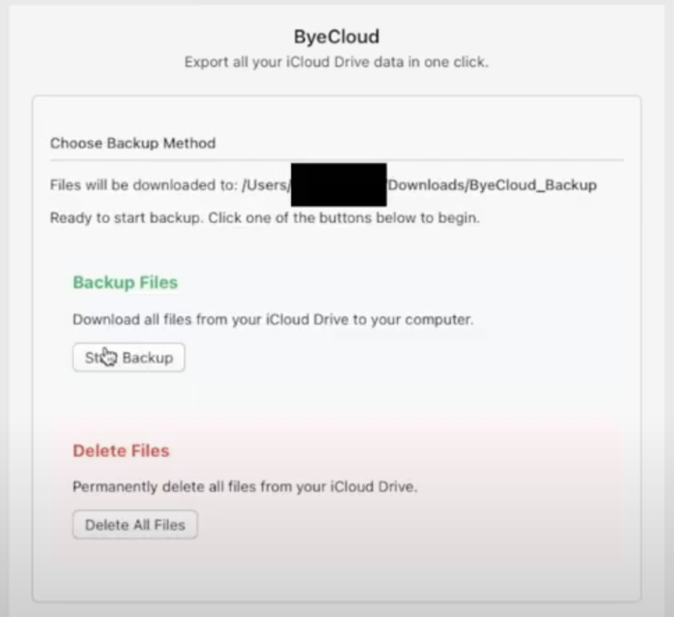 비 클라우드 - 한 번의 클릭으로 iCloud 드라이브 데이터를 내보내십시오 미디어 3