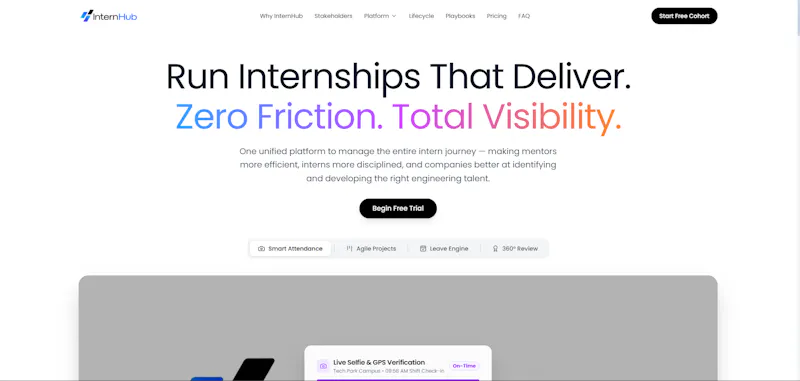 InternHub screenshot 3