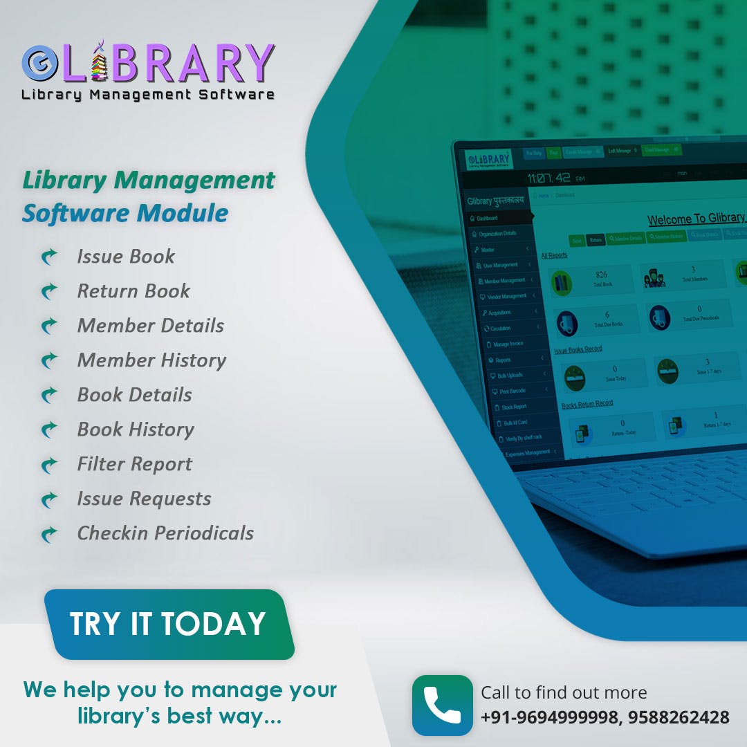 Glibrary - Library Management Software media 2