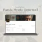 Stoic Journaling Template for Notion