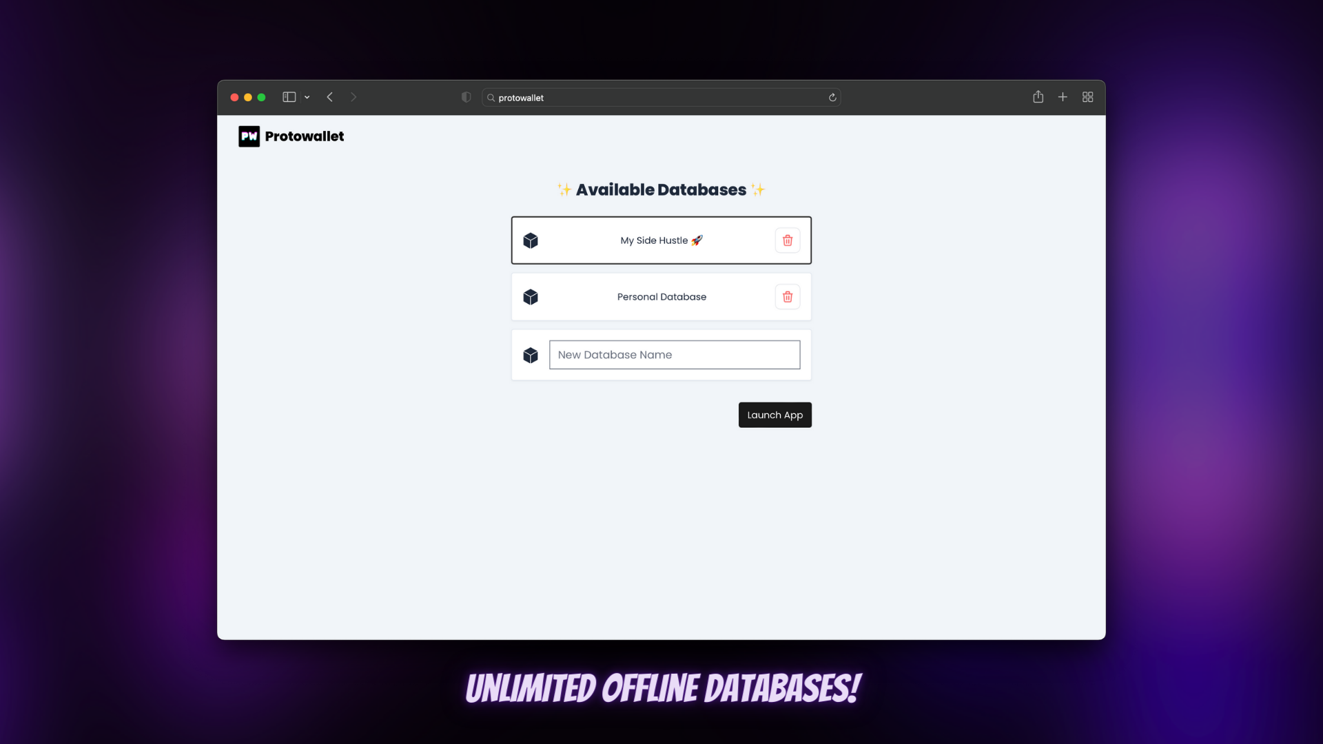 Protowallet gallery image